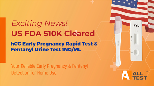 Τελευταίες εταιρικές ειδήσεις για FDA 510 ((k) Cleared - AllTest: Αξιόπιστη έγκαιρη ανίχνευση εγκυμοσύνης και φαρμάκων
