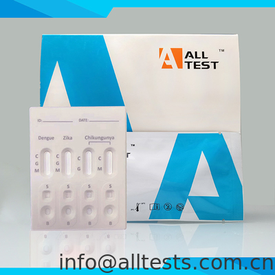 Good price Έλεγχος της νόσου του δάγκου/Ζίκα/Τσικουνγκούνια συνδυασμός ταχείας δοκιμής σε απευθείας σύνδεση