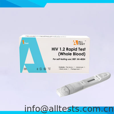 Καλή τιμή. IHI-403H - HIV 1.2 Γρήγορο τεστ (για αυτοτεστ) --για την ανίχνευση του HIV σε απευθείας σύνδεση