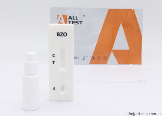 Good price Εξάρτηση ένα cOem κασετών βημάτων ISO13485/CE δοκιμής κατάχρησης ναρκωτικών ουσιών Oxazepam BZO σε ολόκληρο το αίμα το /Serum/Plasma σε απευθείας σύνδεση