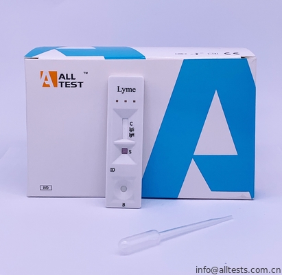 Good price AllTest Lyme IgG/μολυσματική ασθένεια IgM που εξετάζει ILY - 402 24 μήνες ζωής σε απευθείας σύνδεση