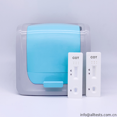 Καλή τιμή. διαγνωστικό φάρμακο 200 ng/mL Cotinine (ΚΟΎΝΙΑ) της πιό abuseTest κασέτας αναγνωστών εξαρτήσεων στα ανθρώπινα ούρα με το πιστοποιητικό CE σε απευθείας σύνδεση