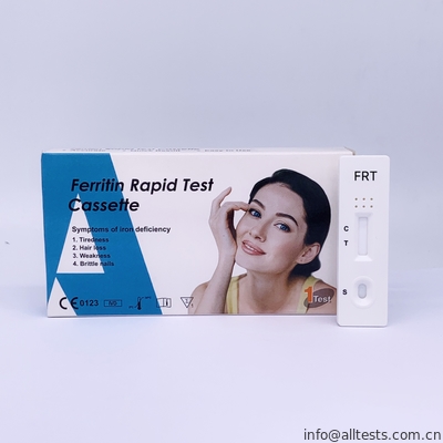 Good price Υψηλή Ferritin Quilified γρήγορη κασέτα διαγνωστικής δοκιμής σε ολόκληρο το αίμα σε απευθείας σύνδεση
