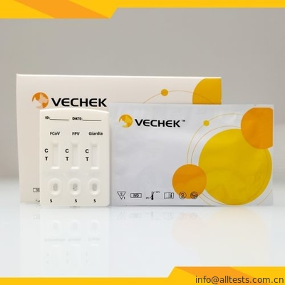 Good price FCoV + FPV + γρήγορο δείγμα περιττωμάτων δοκιμής Combo αντιγόνων Giardia Lamblia σε απευθείας σύνδεση
