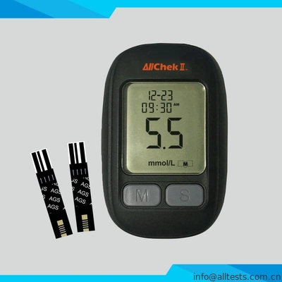 Good price AllChek ΙΙ συσκευή ελέγχου γλυκόζης χρόνος ανάγνωσης 5 δευτερολέπτων σε απευθείας σύνδεση