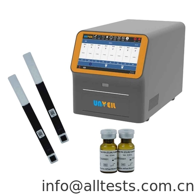 Good price CA125 εξάρτηση CLIA δοκιμής διπλή μέθοδος σάντουιτς αντισωμάτων 2,3 - 1000 U/ML σε απευθείας σύνδεση
