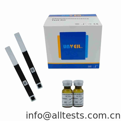 Good price Αντιγόνο 125 εξάρτηση καρκίνου δοκιμής CLIA διπλή μέθοδος σάντουιτς αντισωμάτων 2,3 - 1000 U/ML σε απευθείας σύνδεση
