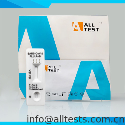 Good price Ταχεία χρωματογραφική ανοσοθεραπεία για τα αντιγόνα του SARS-CoV-2 και της γρίπης Α Β στις δοκιμές μολυσματικών ασθενειών Swab σε απευθείας σύνδεση