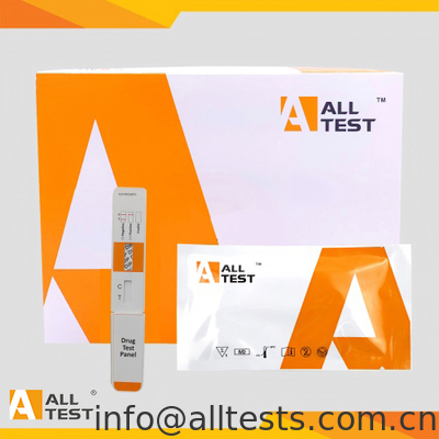 Good price Πίνακας επιφανειακής δοκιμής DIP ταχεία χρωματογραφική ανοσολογική ανάλυση (περιορισμός: 5.000 ng/mL) σε απευθείας σύνδεση