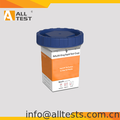 Good price Πολλαπλών Φαρμάκων X Φαρμάκων Ταχεία Δοκιμή 1-Βήματος Κύπελλο Με / Χωρίς Νοθεία σε απευθείας σύνδεση