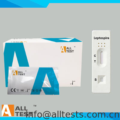 Καλή τιμή. Leptospira IgM Rapid Test με Χρόνο Ανάγνωσης 15 Λεπτών, Πιστοποίηση CE και Υψηλή Ακρίβεια για Ολικό Αίμα/Ορό/Πλάσμα σε απευθείας σύνδεση