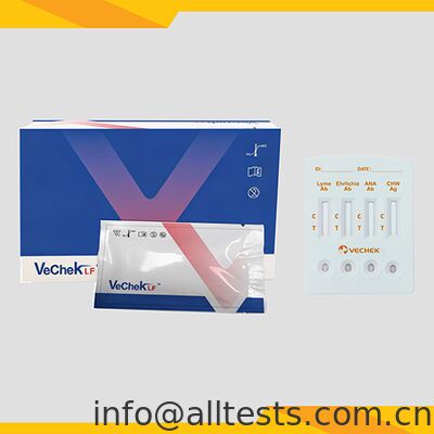 Καλή τιμή. Σκύλος Lyme Ehrlichia Anaplasma CHW Combo Rapid Test Cassette 10 λεπτά Χρόνος ανάγνωσης Υψηλή ακρίβεια και απλή λειτουργία σε απευθείας σύνδεση