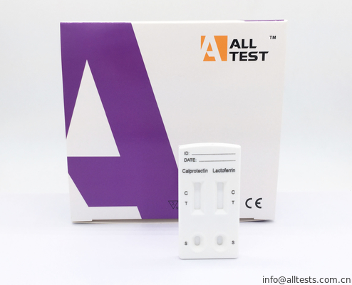 Good price Calprotectin και Lactoferrin χτενών πλευρικό CE κασετών δοκιμής ροής γρήγορο πιστοποιημένο σε απευθείας σύνδεση
