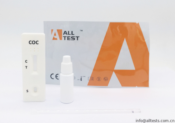 Good price 50ng γρήγορη κασέτα δοκιμής φαρμάκων του /Serum/Plasma ολόκληρου αίματος εξαρτήσεων COC δοκιμής κατάχρησης ναρκωτικών ουσιών σε απευθείας σύνδεση
