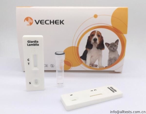 Good price Κατάλληλη κυνοειδής κασέτα εξαρτήσεων Giardia Lamblia γρήγορη διαγνωστική απλή και γρήγορα σε απευθείας σύνδεση