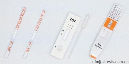 Good price Γρήγορος διαγνωστικός μετρητής στάθμης Cotinine, κασέτα, εξαρτήσεις PaneTest, ποιοτική ανίχνευση μεταβολίτη νικοτίνης με το CE επικυρωμένο σε απευθείας σύνδεση