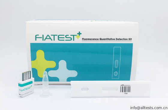 Good price Η χρήση δοκιμής εμμηνόπαυσης από Fiatest ΠΗΓΑΙΝΕΙ Immunoassay φθορισμού συσκευή ανάλυσης ανθρώπινο ολόκληρο στο αίμα σε απευθείας σύνδεση