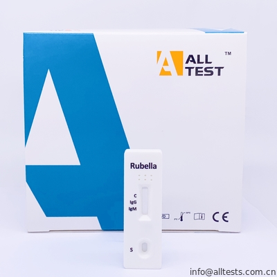 Good price Γρήγορες εξαρτήσεις δοκιμής AllTest για την ποιοτική ανίχνευση των αντισωμάτων IgG και IgM στην ερυθρά σε απευθείας σύνδεση