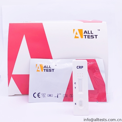 Good price CRP γρήγορο δοκιμής γρήγορο χρωματογραφικό Immunoassay εξετάσεων αίματος κασετών διαγνωστικό σε απευθείας σύνδεση