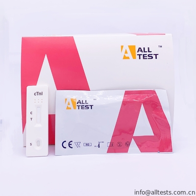 Good price Ιατρικό γρήγορο καρδιακό Troponin Ι διαγνωστικής δοκιμής (cTnI) γρήγορη δοκιμή για το οξύ στεφανιαίο σύνδρομο με το CE σε απευθείας σύνδεση