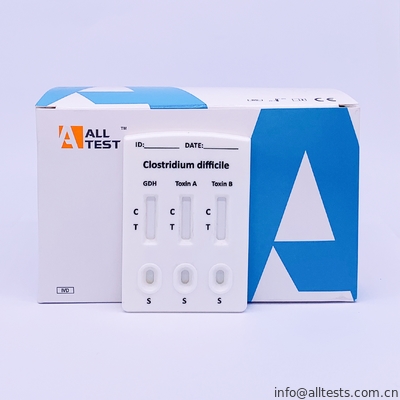 Good price Clostridium difficile GDH + τοξίνη γρήγορα περιττώματα κασετών δοκιμής Α + Β Combo σε απευθείας σύνδεση