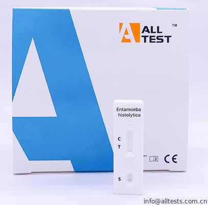 Good price Μπλε χρώματος κασέτα δοκιμής Entamoeba Histolytica γρήγορη με το πιστοποιητικό CE σε απευθείας σύνδεση