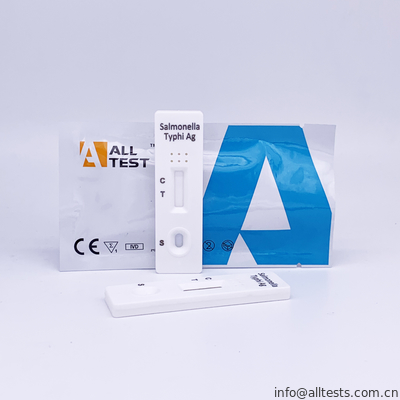 Good price Πλευρική ροής δοκιμής AllTest σαλμονέλλας typhi κασέτα ISTY -602 δοκιμής αντιγόνων γρήγορη σε απευθείας σύνδεση