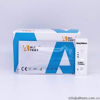 Good price Υψηλός - ποιότητα και κατάλληλη επαγγελματική κασέτα δοκιμής Combo Rotavirus/ιών των αδένων σε απευθείας σύνδεση