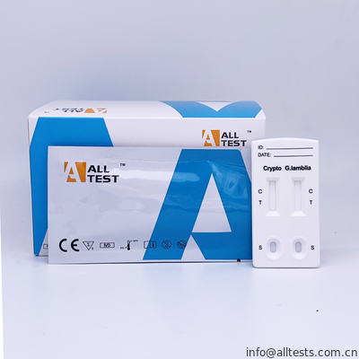 Good price Cryptosporidium και γρήγορη διαγνωστική δοκιμή Giardia Lamblia Combo με το CE σε απευθείας σύνδεση