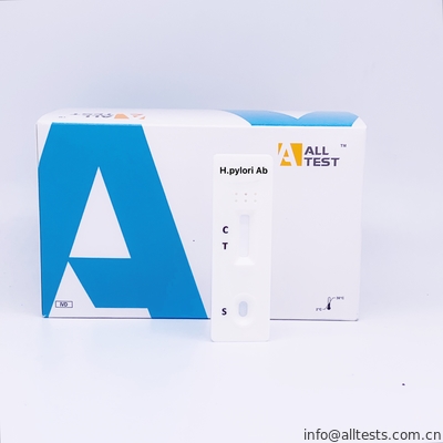 Good price Χ. γρήγορη κασέτα δοκιμής αντισωμάτων pylori (ορός το /Plasma) Με το CE σε απευθείας σύνδεση