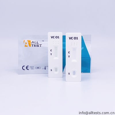 Good price Vibrio κασέτα δοκιμής cholerae O1 (VC O1) γρήγορη (περιττώματα) Με το CE σε απευθείας σύνδεση