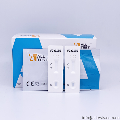 Good price Vibrio κασέτα δοκιμής cholerae O139 (VC O139) γρήγορη (περιττώματα) σε απευθείας σύνδεση