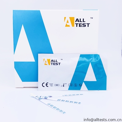 Good price Ακριβές Strep μια γρήγορη δοκιμής λουρίδων πατσαβούρα λαιμού εξαρτήσεων (γραμμή ελέγχου στο μπλε) κατάλληλη με το CE σε απευθείας σύνδεση