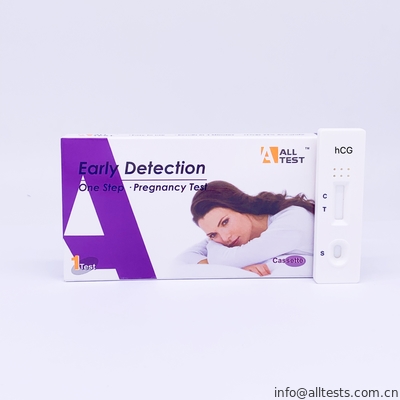 Good price Μια βημάτων OTC ανθρώπινη χοριονική γοναδοτροπινών HCG εγχώρια χρήση εξαρτήσεων ανίχνευσης γρήγορη διαγνωστική σε απευθείας σύνδεση