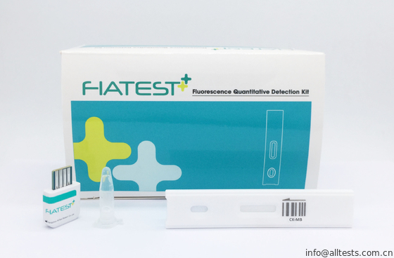 Good price Χρήση δοκιμής ΜΒ κινάσεων κρεατίνης Fiatest (CK-ΜΒ) από Immunoassay φθορισμού τη συσκευή ανάλυσης ανθρώπινο ολόκληρο στο αίμα το /serum το /plasma σε απευθείας σύνδεση