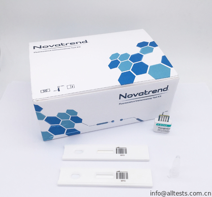 Good price Myoglobin χρήση εξαρτήσεων διαγνωστικών δοκιμών από Immunoassay φθορισμού Novatrend τη συσκευή ανάλυσης ανθρώπινο ολόκληρο στο αίμα το /serum το /plasma σε απευθείας σύνδεση