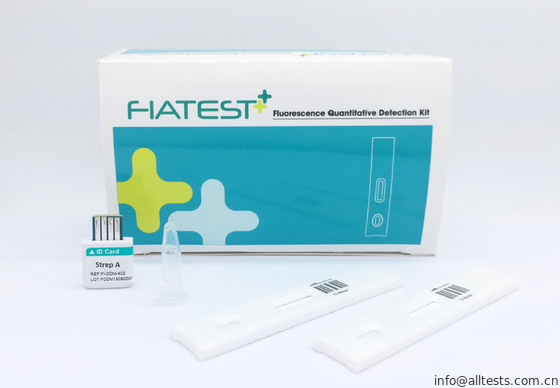 Good price Υψηλός στρεπτόκοκκος ευαισθησίας - pyogenes η χρήση εξαρτήσεων δοκιμής από Fiatest ΠΗΓΑΙΝΕΙ Immunoassay φθορισμού συσκευή ανάλυσης στην ανθρώπινη πατσαβούρα σε απευθείας σύνδεση