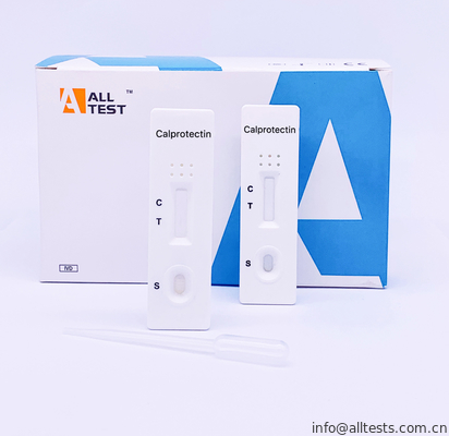 Good price Γρήγορη κασέτα δοκιμής Calprotectin AllTest στο ανθρώπινο δείγμα περιττωμάτων, 10T/εξάρτηση σε απευθείας σύνδεση
