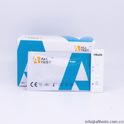 Good price Γρήγορη κασέτα δοκιμής HBsAb (ορός/πλάσμα) σε απευθείας σύνδεση