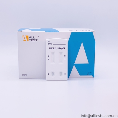 Good price Μια γρήγορη κασέτα δοκιμής HIV 1,2 και P24 Combo βημάτων (ολόκληρο αίμα/ορός/πλάσμα) σε απευθείας σύνδεση