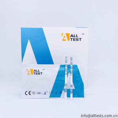 Good price _ένας βήμα Strep ΈΝΑΣ γρήγορος δοκιμή εξάρτηση μετρητής στάθμης (έλεγχος γραμμή κόκκινο) υψηλός ευαισθησία με λαιμός πατσαβούρα σε απευθείας σύνδεση