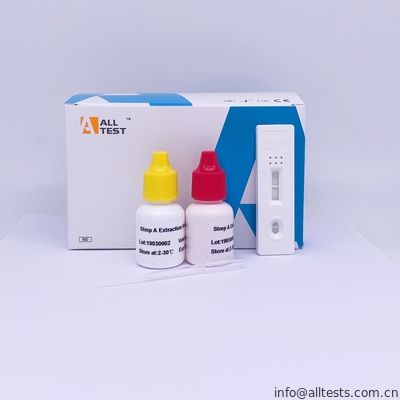 Good price Γραμμή ελέγχου μπλε Strep γρήγορες εξαρτήσεις αντιγόνων στα δείγματα πατσαβουρών λαιμού με το CE σε απευθείας σύνδεση