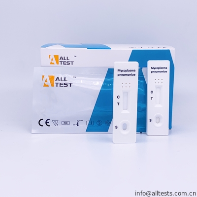 Good price Mycoplasma Pneumoniae γρήγορη δοκιμή δοκιμών Immunochromatographic ροής αντιγόνων πλευρική σε απευθείας σύνδεση