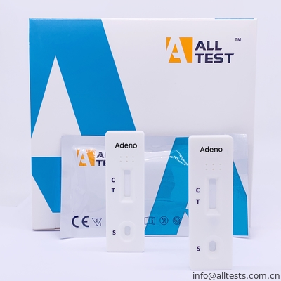 Good price AllTest ιών των αδένων Pneumoniae αντιγόνων πλευρική ροής Immunochromatographic πατσαβούρα κασετών δοκιμής δοκιμών γρήγορη σε απευθείας σύνδεση