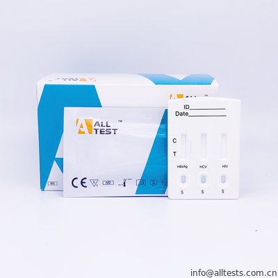 Good price Γρήγορη κασέτα δοκιμής του /HCV το /HIV Combo HBsAg με το δείγμα του ορού/του πλάσματος σε απευθείας σύνδεση