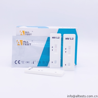 Good price Νοσοκομείο ένα HIV 1,2 γρήγορη κασέτα 99% βημάτων δοκιμής ακριβής σε απευθείας σύνδεση