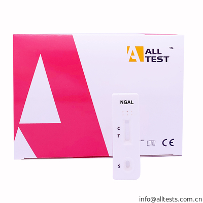 Good price Gelatinase-συνδεμένη Neutrophil κασέτα ένα δοκιμής lipocalin (NGAL) γρήγορη γρήγορη δοκιμή βημάτων σε απευθείας σύνδεση