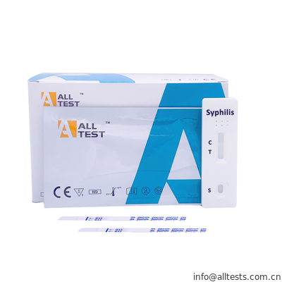 Good price Ευαίσθητο κιτ ταχείας εξέτασης σύφιλης, οικιακή διάγνωση κιτ εξέτασης μολυσματικών ασθενειών σε απευθείας σύνδεση