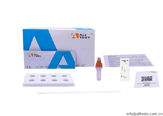 Good price Nasopharyngeal πατσαβούρα covid-19 γρήγορη δοκιμή κασετών δοκιμής αντιγόνων με ΕΑΝ αναγνώστης σε απευθείας σύνδεση