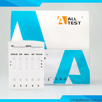 Good price COVID-19/InfluenzaA+B/RSV/Adenovirus του /M.pneumoniae αντιγόνων Combo CE δοκιμής που χαρακτηρίζεται γρήγορο σε απευθείας σύνδεση